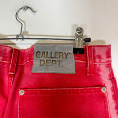 Gallery Dept Red Carpenter Flare Jeans Size 33