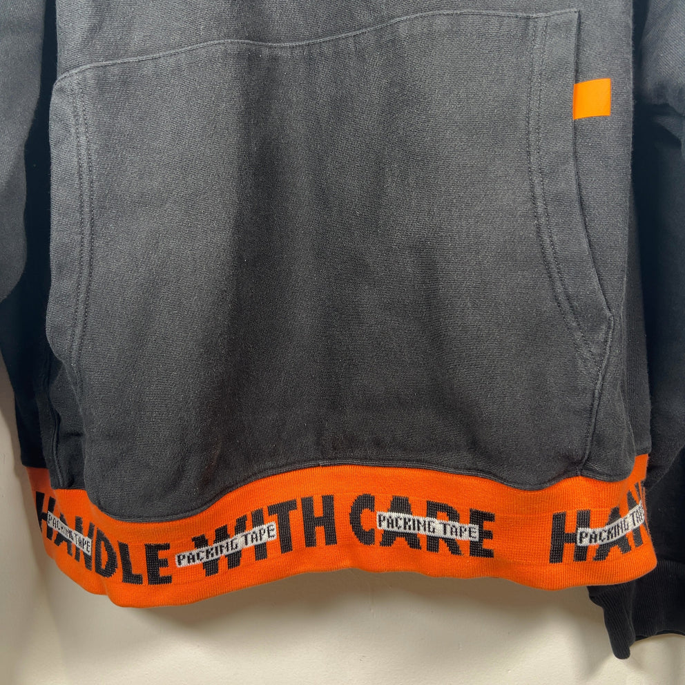 Heron Preston 'Handle With Care' Hem Hoodie