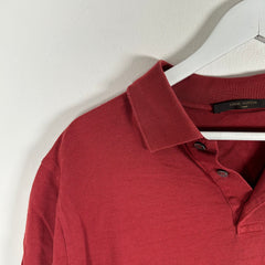 Louis Vutton Red Logo Polo Size XXL