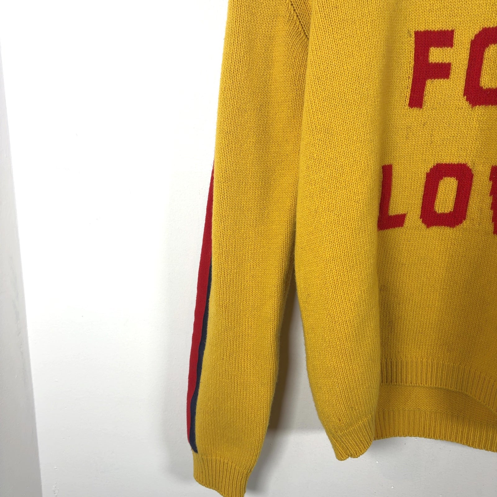 Gucci 'Blind For Love' Wolf Graphic Crewneck