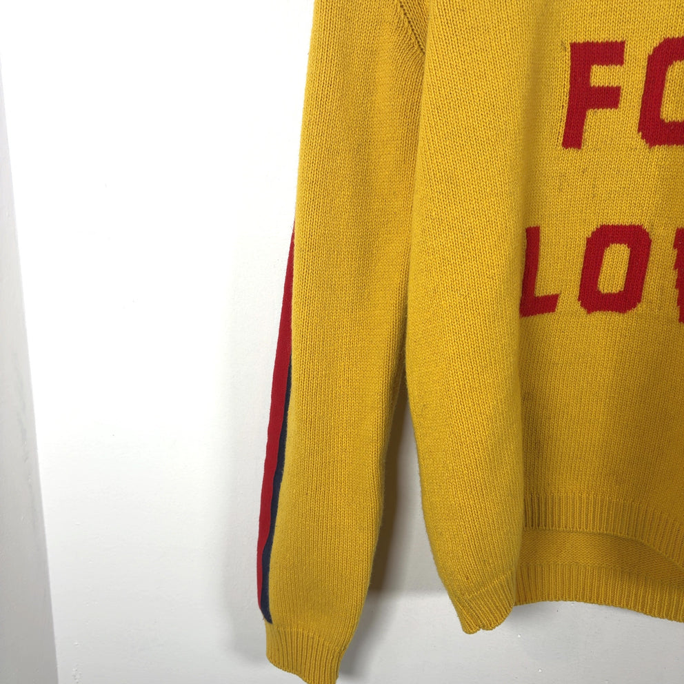 Gucci 'Blind For Love' Wolf Graphic Crewneck