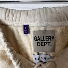 Gallery Dept Cream Flare Sweatpants Size S