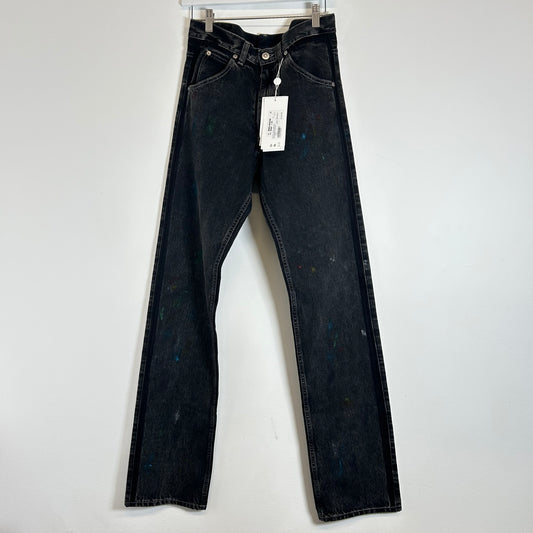 Maison Margiela Darkwash Paint Splatter Jeans Size 31