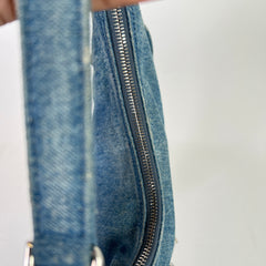 Givenchy Washed Denim Voyou Mini Shoulder Bag