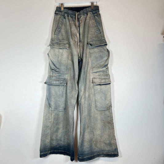 Rick Owens Sky Double Cargo Bela Pants Size S