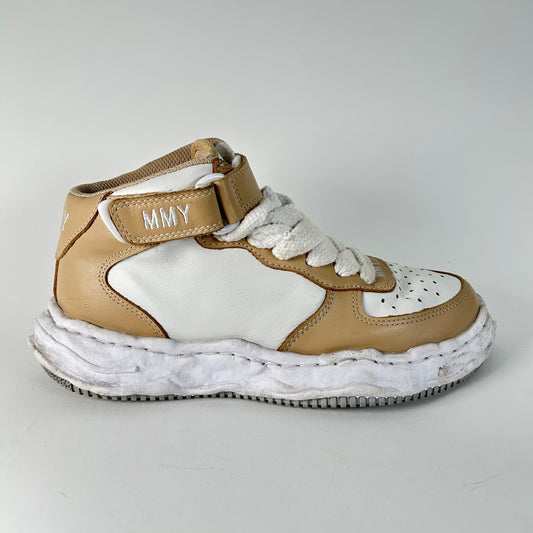 MMY Khaki/White High Tops Size 41