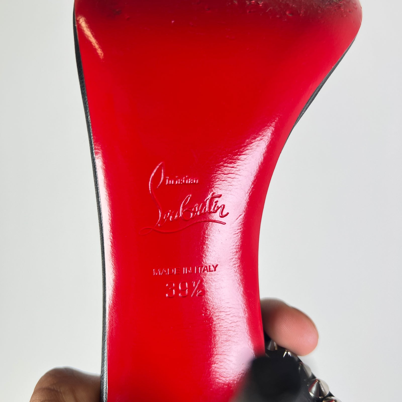 Christian Louboutin So Me Studded 100 Heels