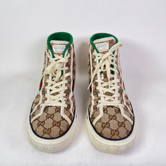 Gucci Tennis 1977 Canvas High-Top Sneaker