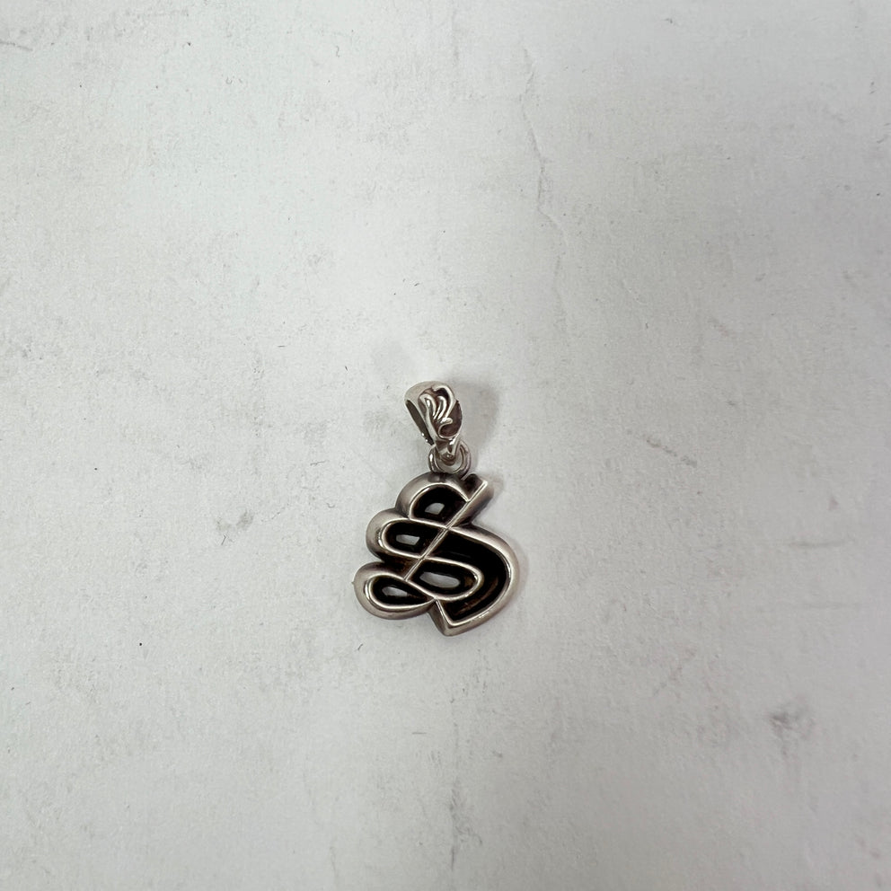 Chrome Hearts Alphabet Initial "S" Charm Pendant