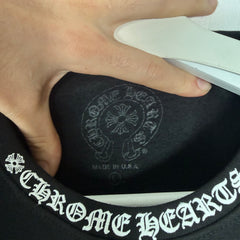 Chrome Hearts Script Crewneck Size L