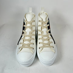 Dior B23 White 'AsteroDior' High-Top Sneaker Size 42