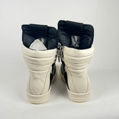 Rick Owens Black/Milk Geobasket Size 42