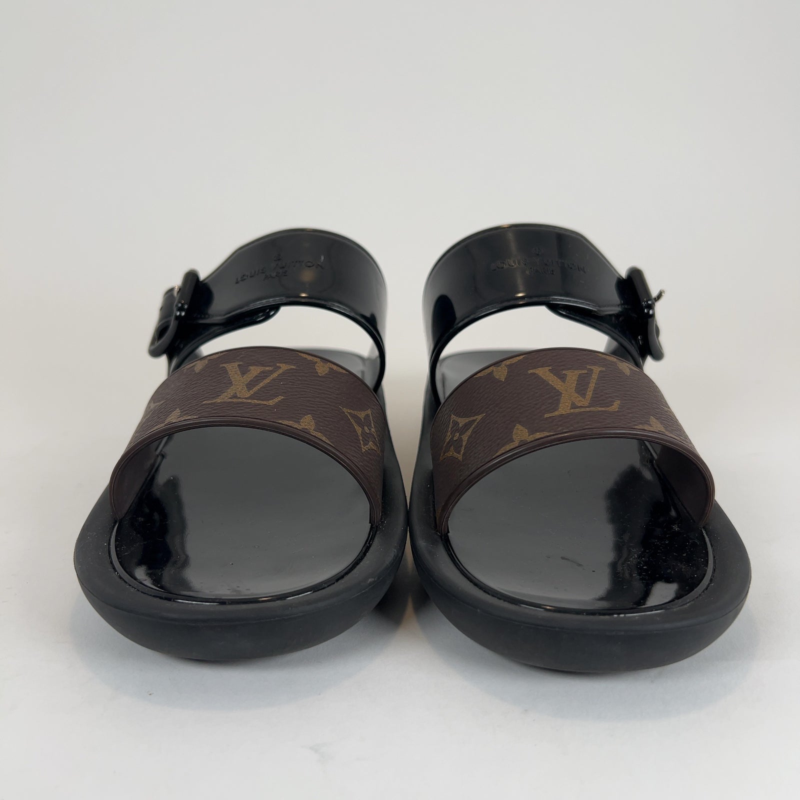 Louis Vuitton Monogram Sunbath Flat Sandals