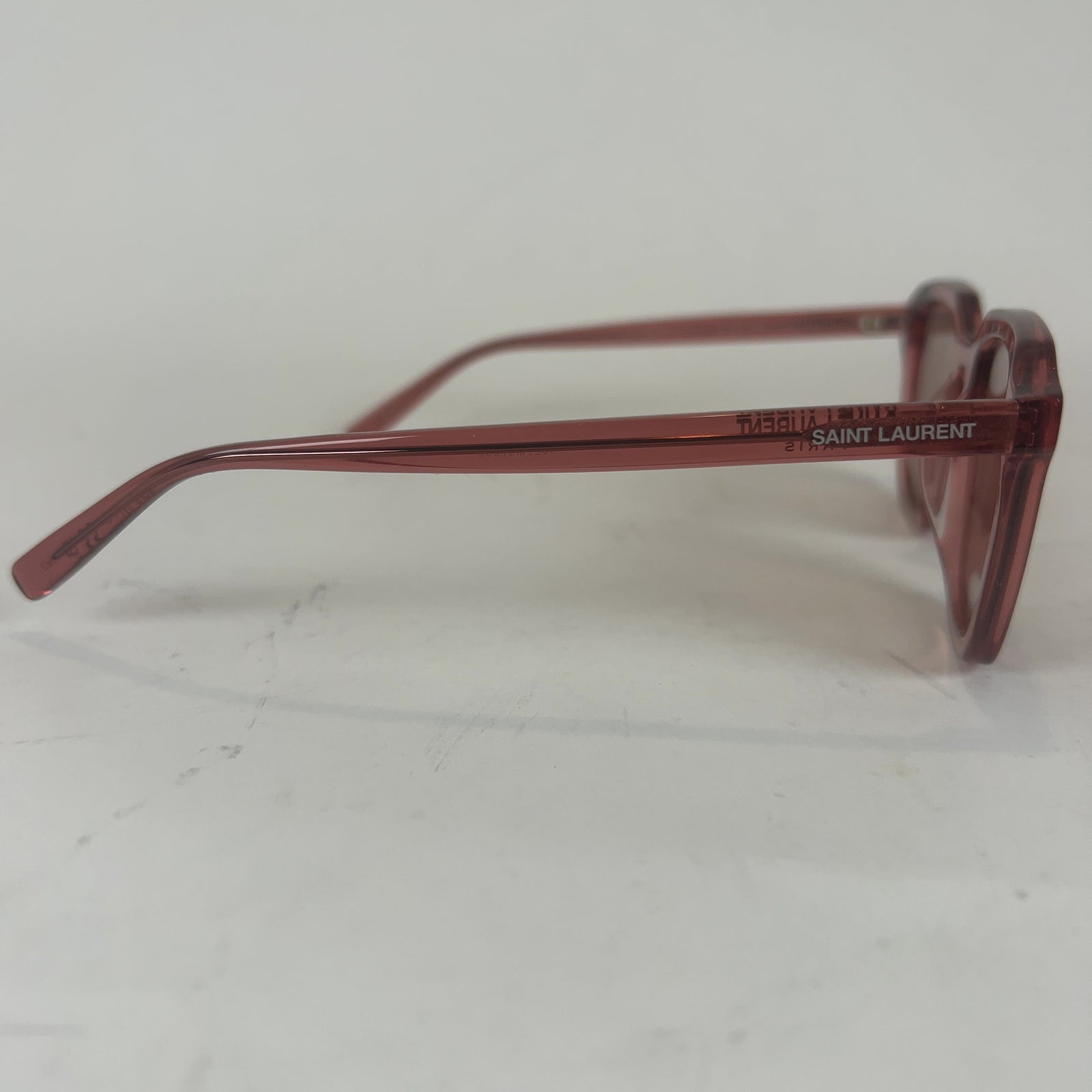 Saint Laurent Acetate Logo Sunglasses