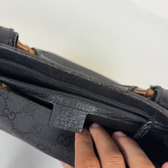 Gucci Bamboo GG Canvas Handle Bags