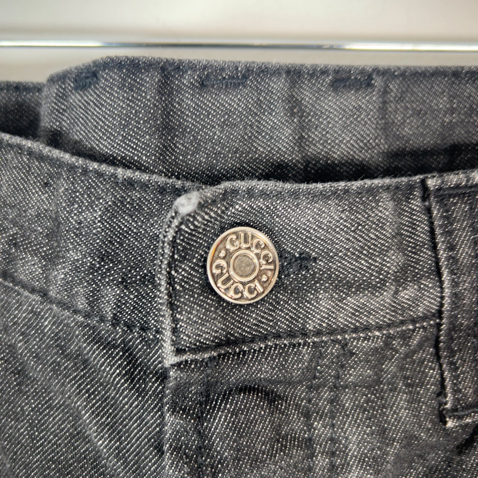 Gucci Straight Leg Denim Pants