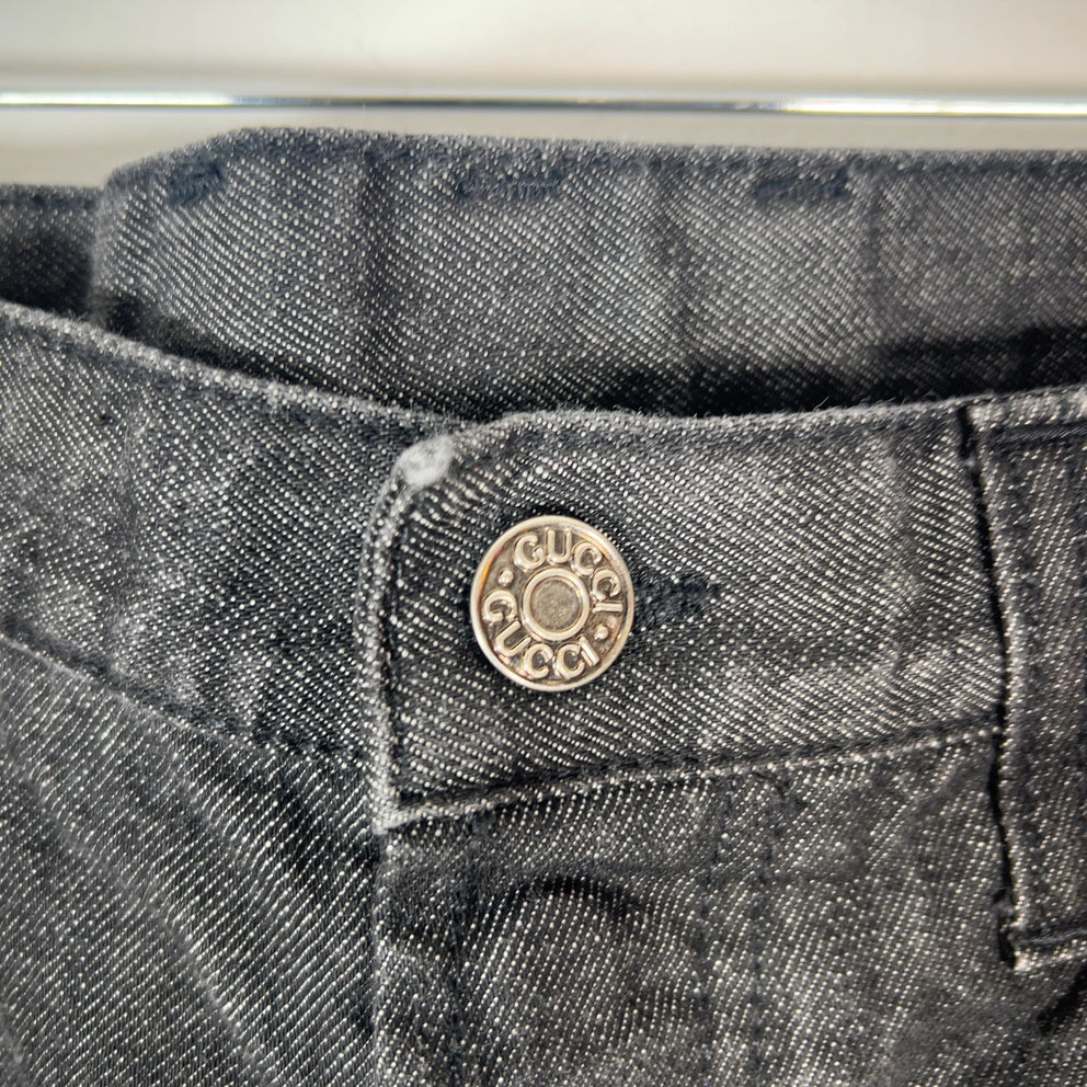 Gucci Straight Leg Denim Pants