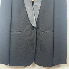 Burberry Leather Blazer