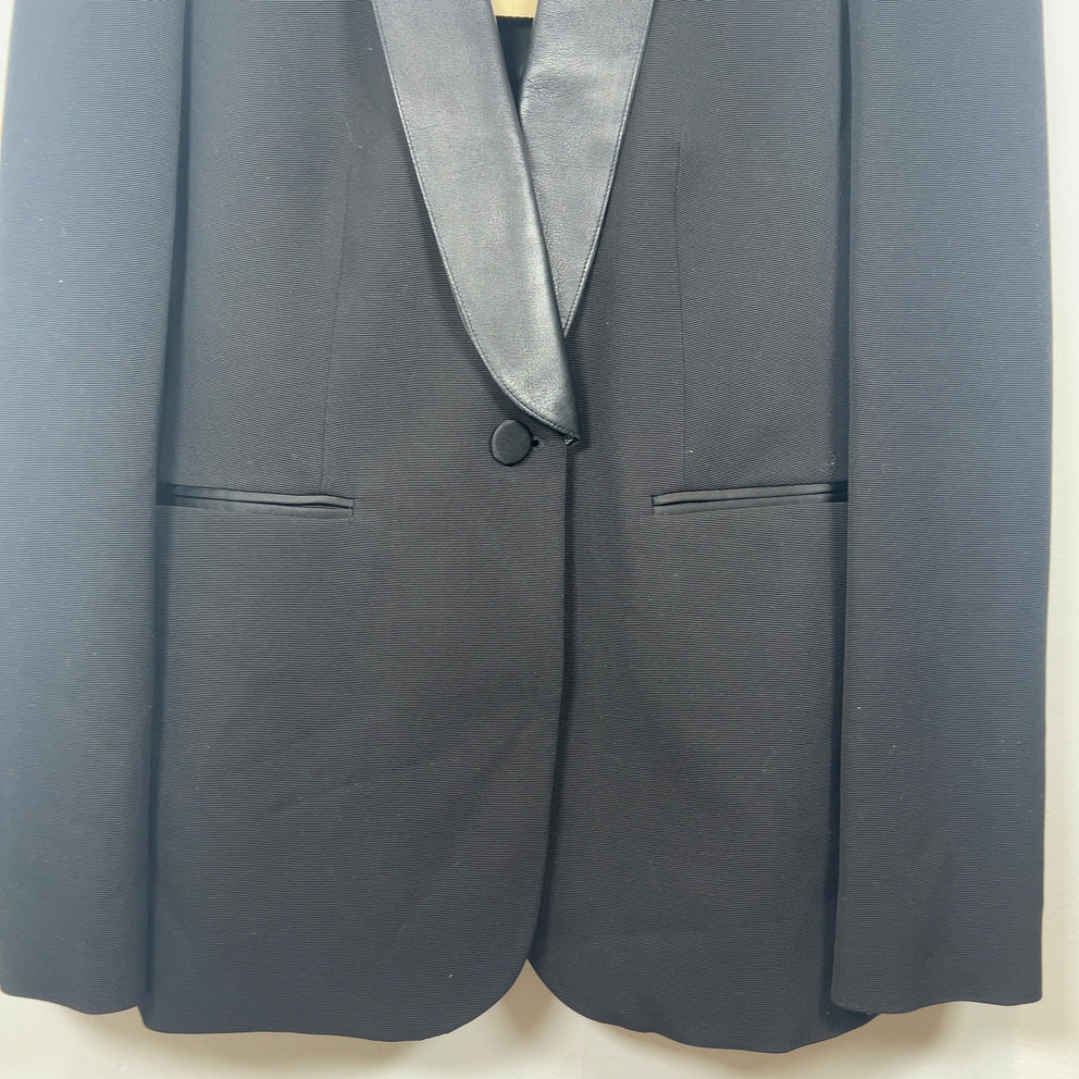Burberry Leather Blazer