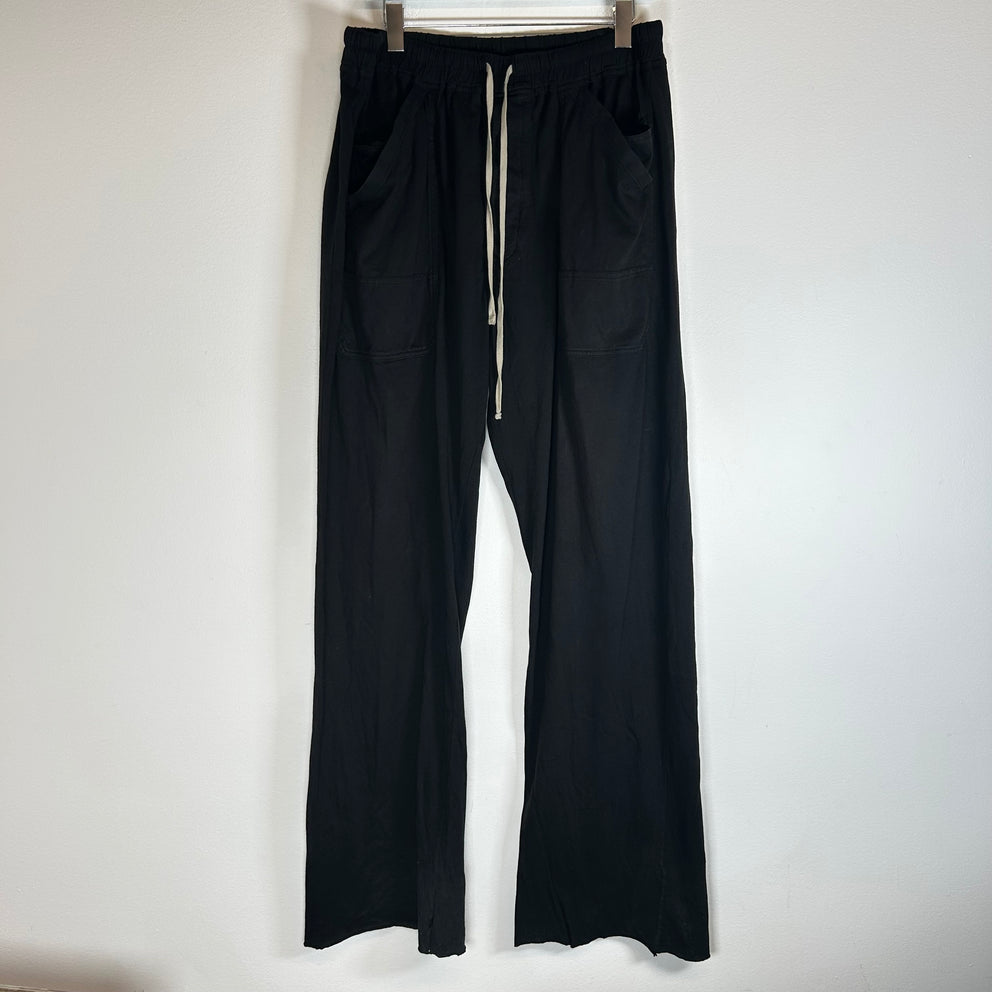Rick Owens Drkshdw Black Berlin Lounge Pants Size M