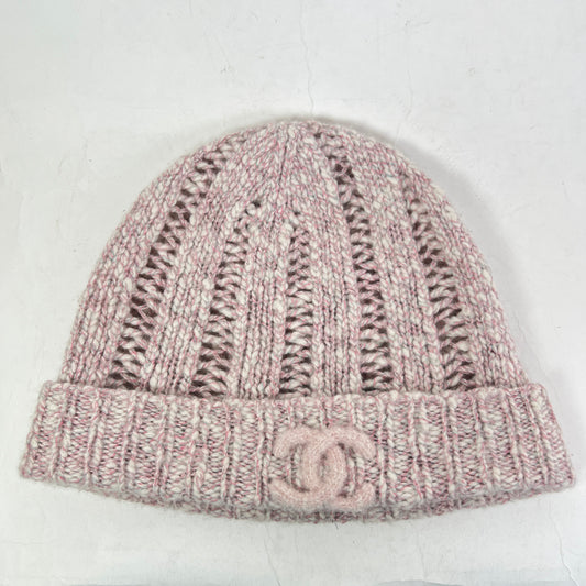 Chanel Knit Wool Beanie Hat