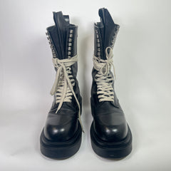 Rick Owens Army Bogun Lace-Up Boots