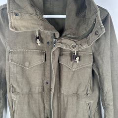 Attachment Green Cargo Hooded Jacket Size 2