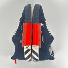 Off-White Black Vulcanized Striped Low-Top Sneaker Size 45