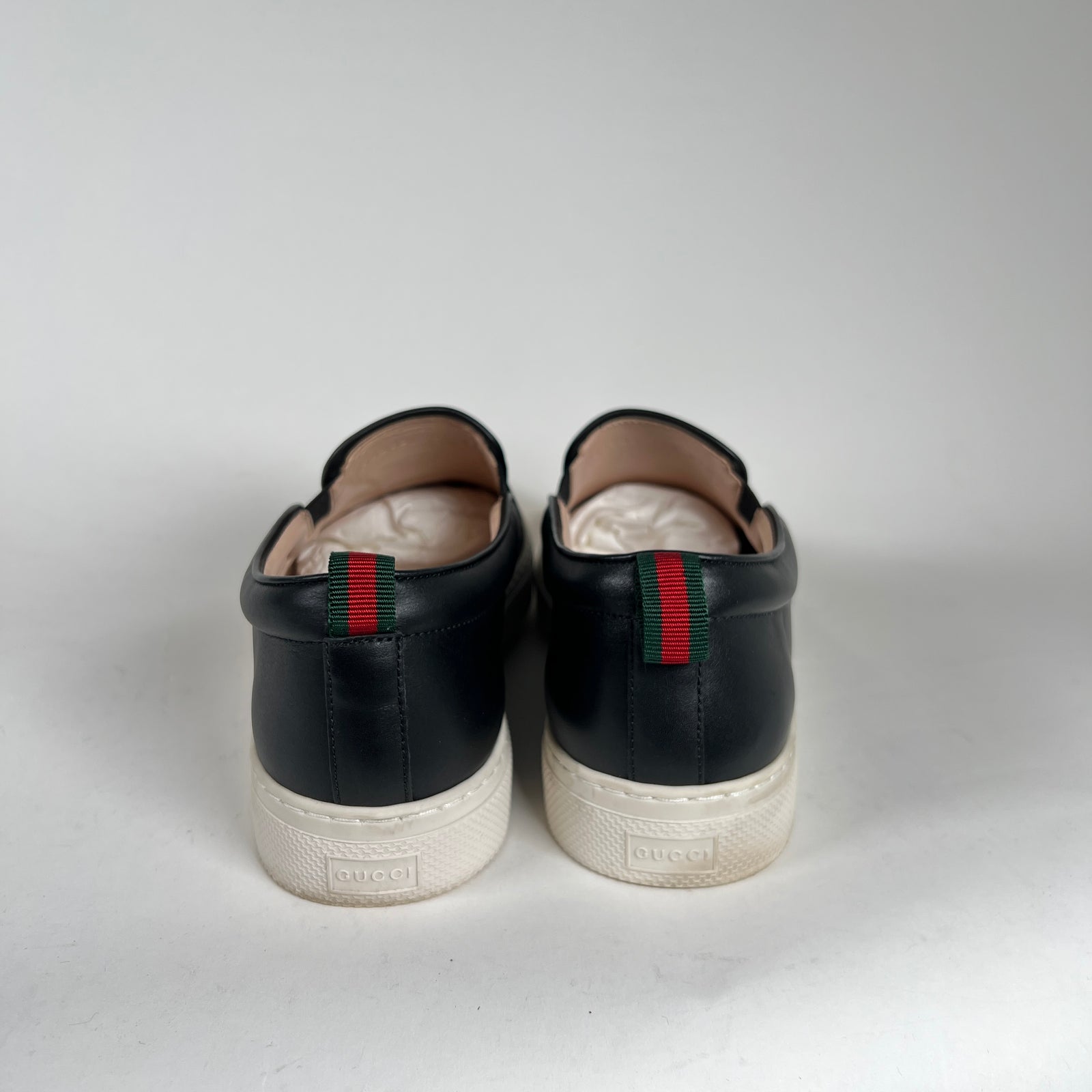 Gucci GG Tiger Print Slip On Sneakers Size 12