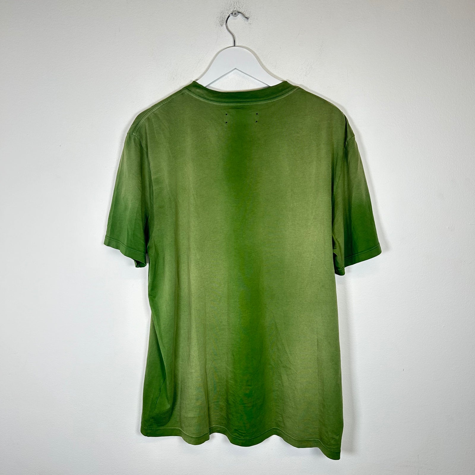 Amiri Green/Yellow Track T-shirt Size L