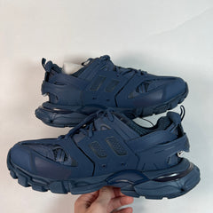 Balenciaga Navy Track Sneakers Sz 43