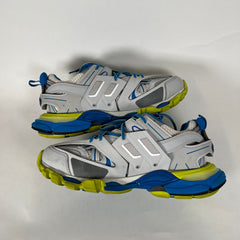 Balenciaga Grey/Blue Track Sneakers Sz 42