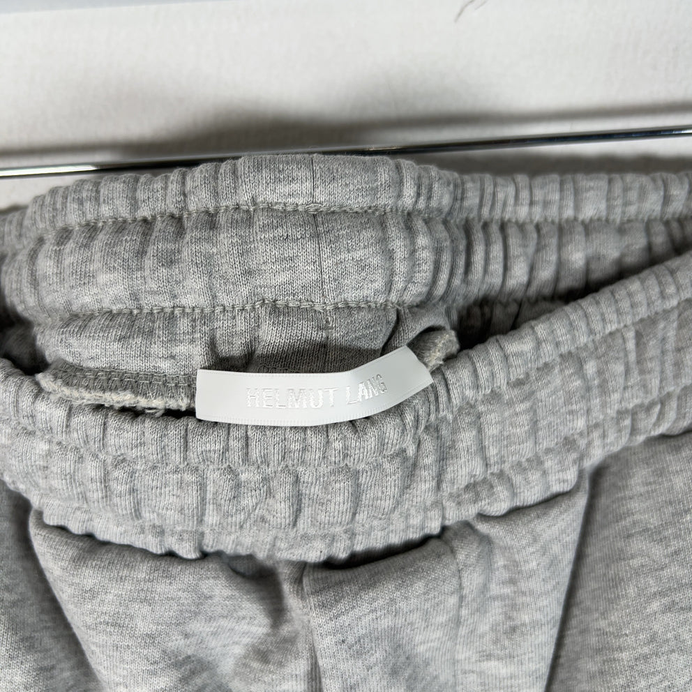 Helmut Lang Spell-Out Logo Grey Sweatpants