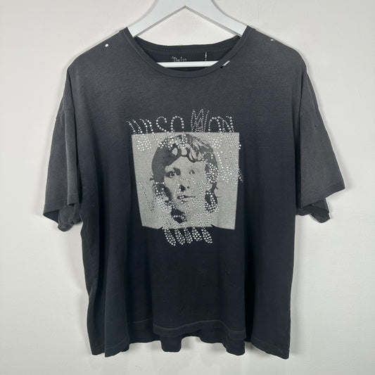 Paly Wisconsin Death Trip Crystal T-Shirt Size M