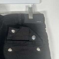 Amiri Black Cargo Pants Size 34