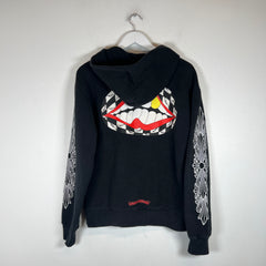 Chrome Hearts Black Matty Boy Floral Chomper Size M