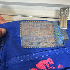 Bstroy x Denim Tears Blue Jeans Size 32