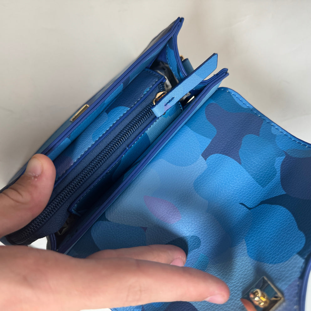 Kid Super Blue Kissing Bag
