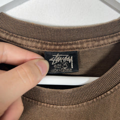 Stussy Crown Graphic Brown T-Shirt