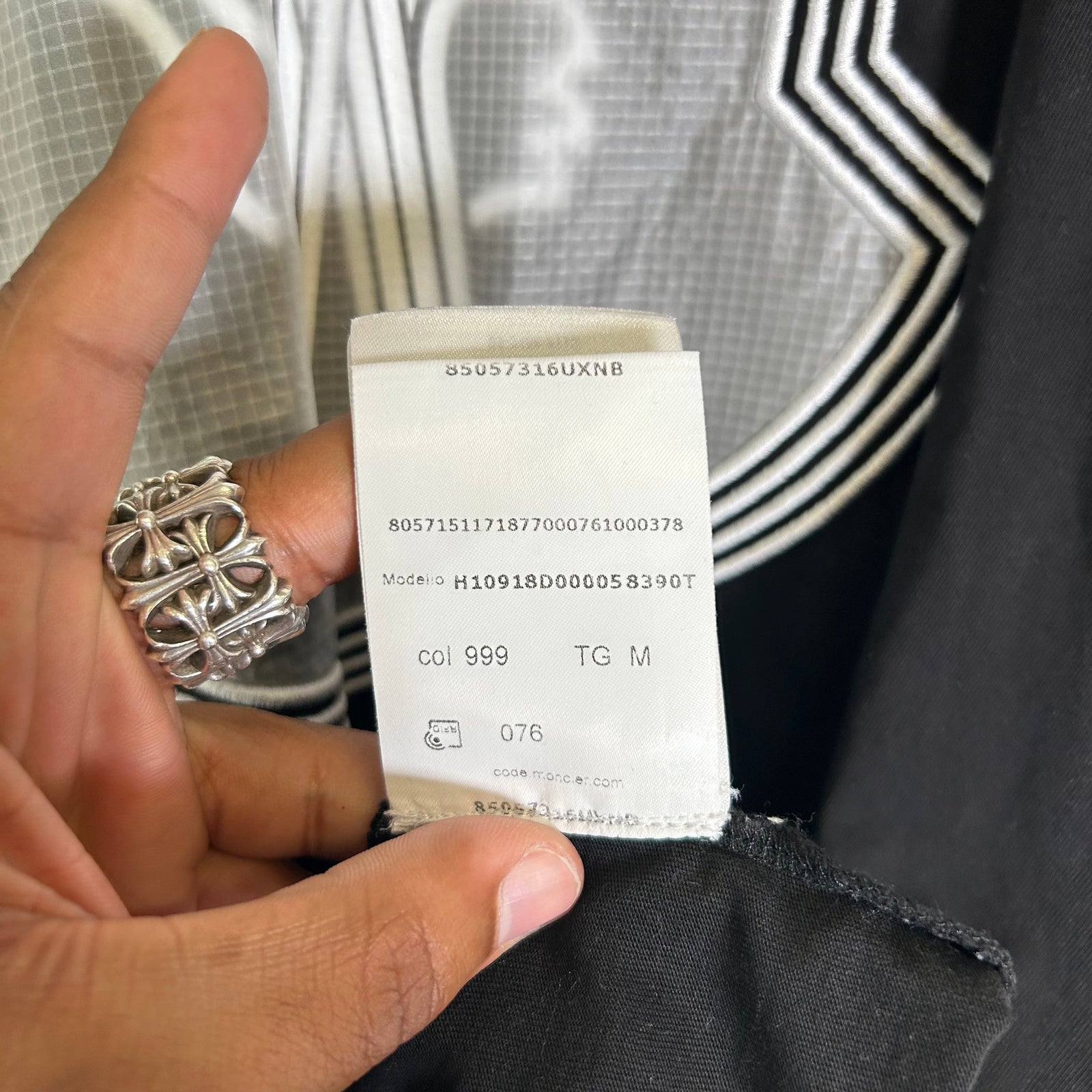 Moncler Black Logo Longsleeve
