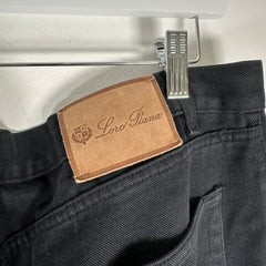 Loro Piana Black Jeans Size 38