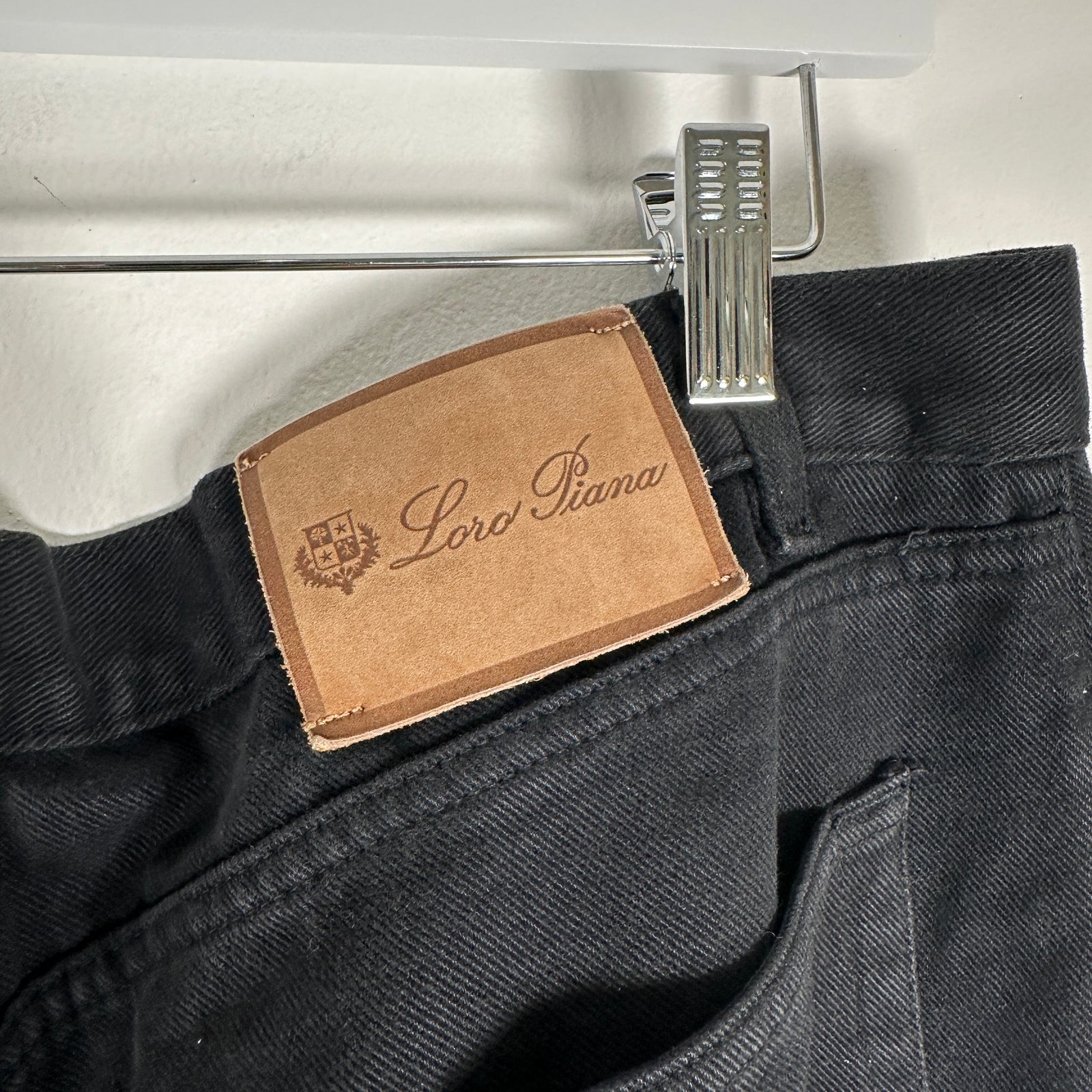 Loro Piana Black Jeans Size 38
