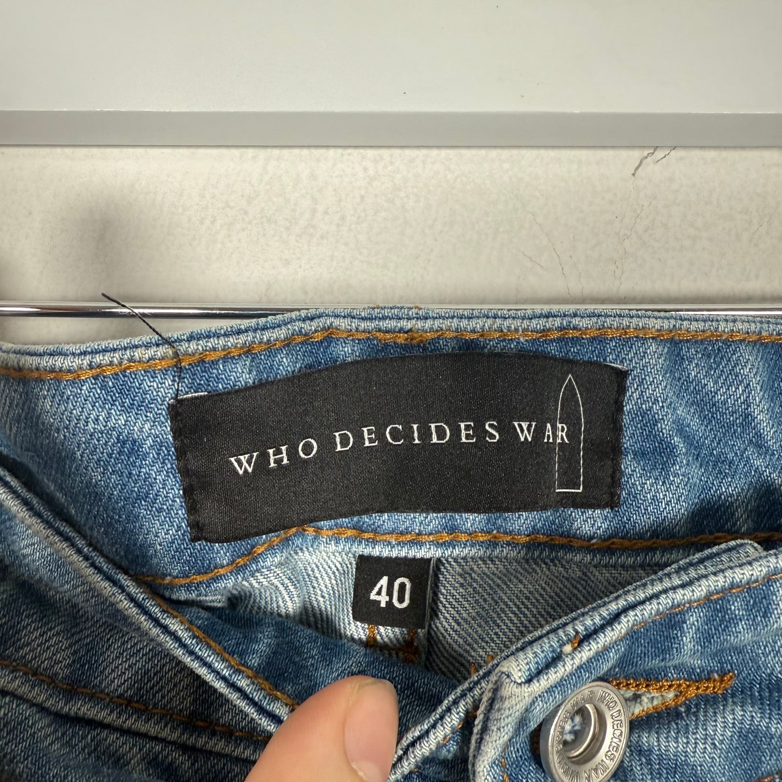 Who Decides War Patched Arch Carpeneter Shorts Size 40