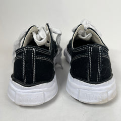 MMY Black/White Hank OG Sole Canvas Sneaker Size 45