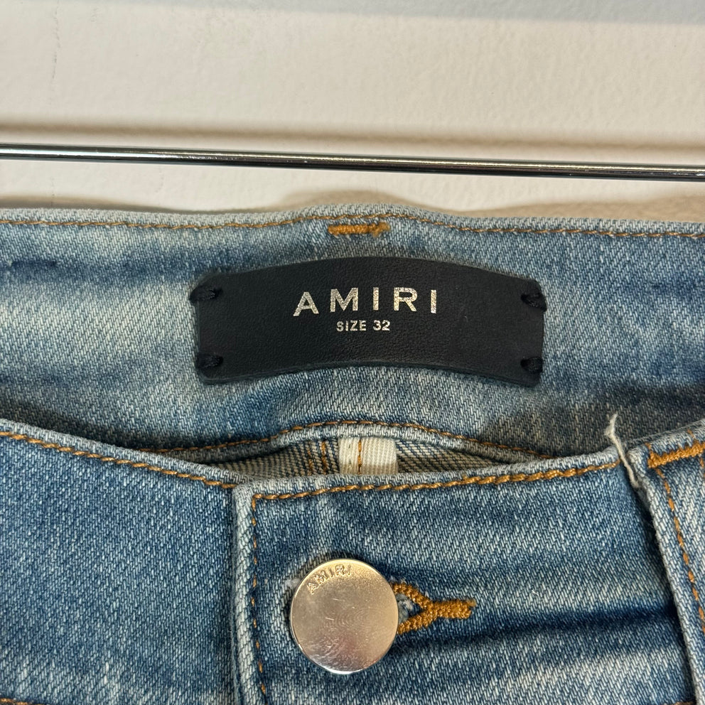Amiri Lightwash MX1 Blue Jeans Size 32