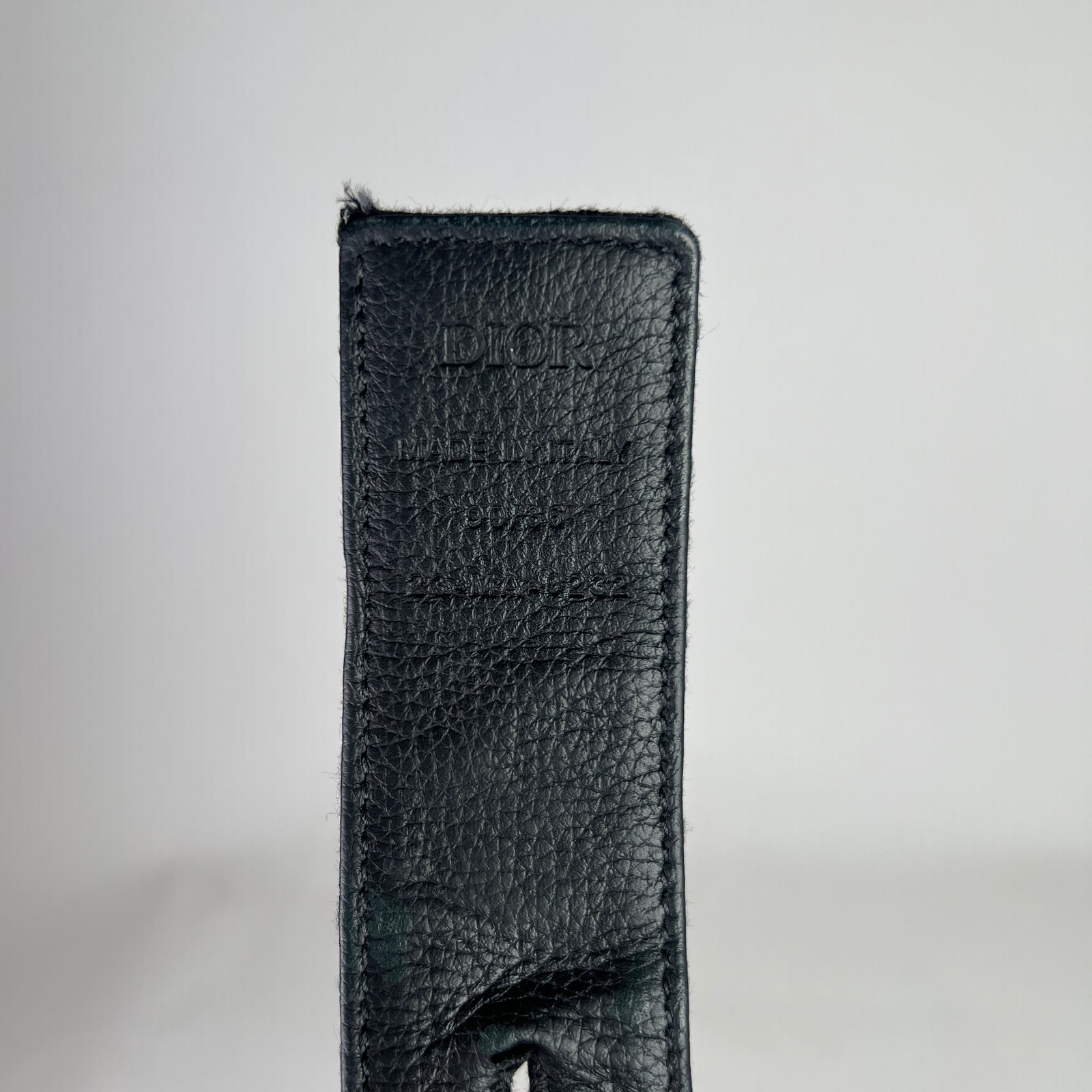 Dior CD Oblique Jacquard Reversible Belt