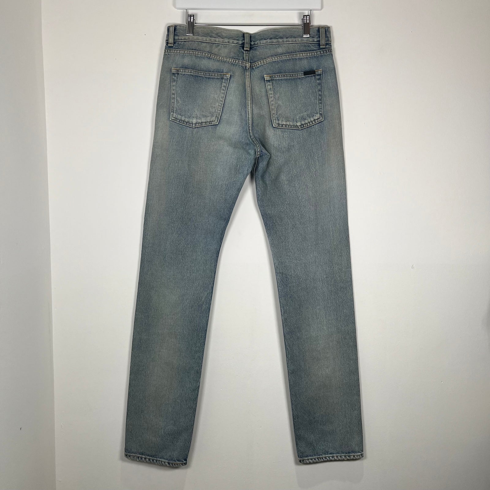 Saint Laurent Paris Light Wash Denim Jeans Size 31