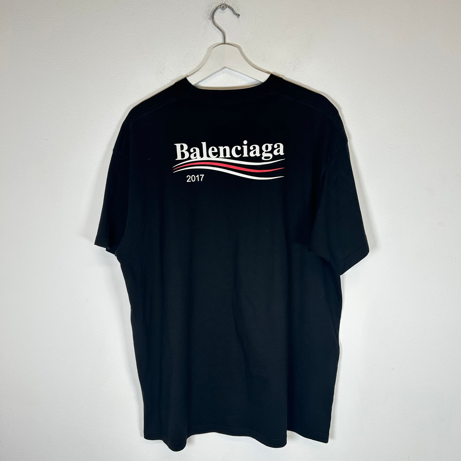 Balenciaga Black Campaign T-shirt Size M