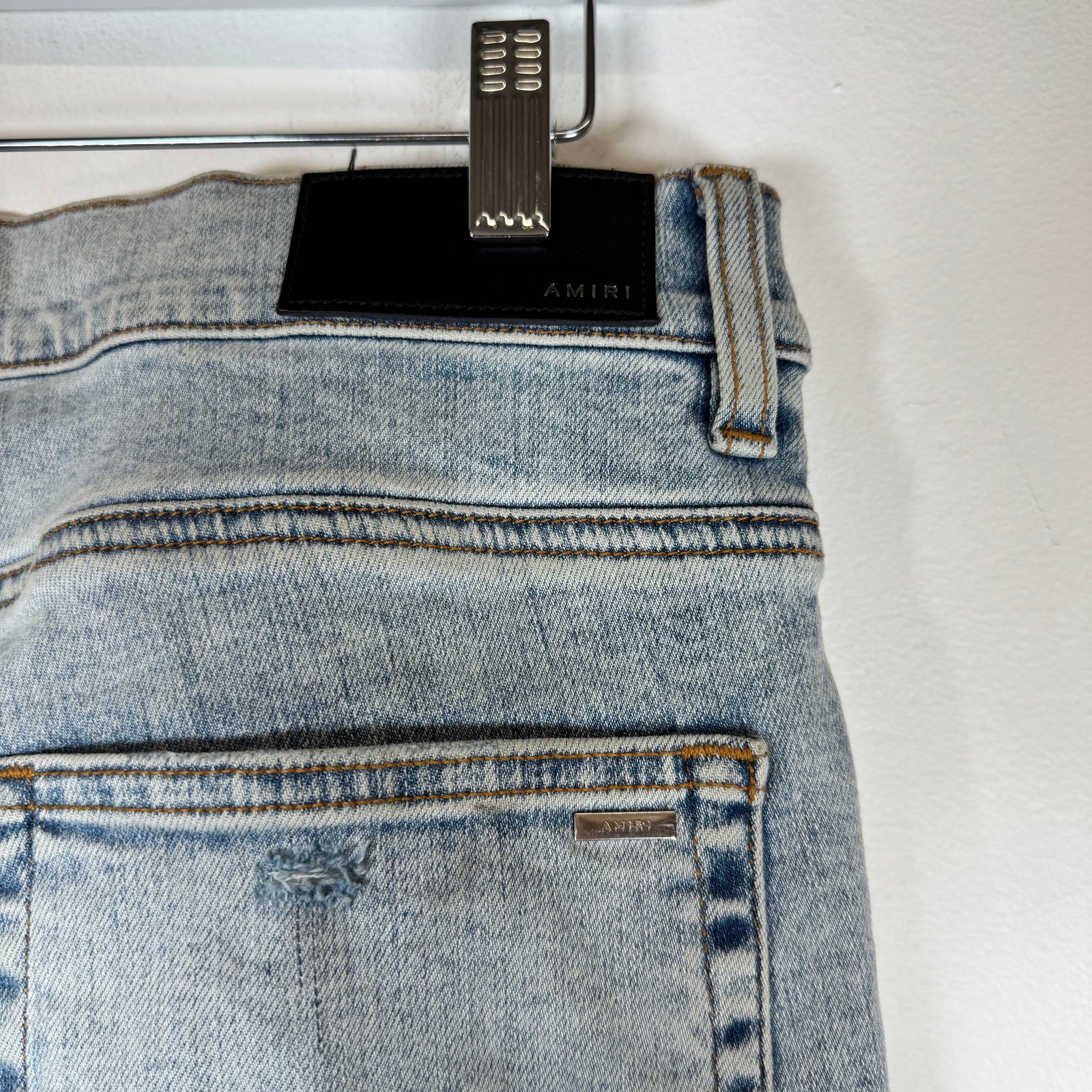 Amiri Lightwash Playboy Jeans Size 33