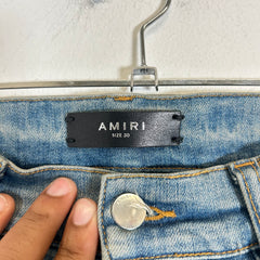 Amiri MX1 Pink Patch Jeans Size 30